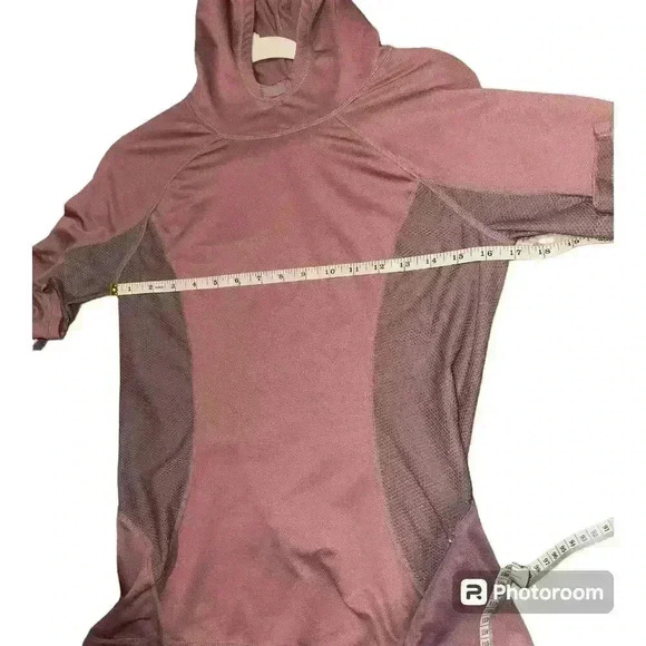 Fabletics Alecia Mauve Pullover Hoodie, Medium - Picture 6 of 7
